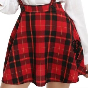 Gryffindor Zipper Circle Skirt with Pockets.